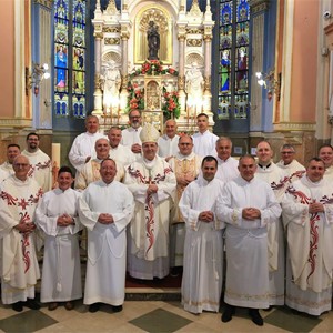 Slavlje primanja među kandidate Zagrebačke nadbiskupije za sveti red aspiranata za trajni đakonat